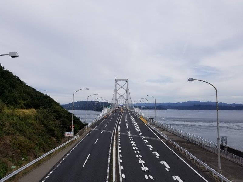 うどん県と淡路島 3泊4日のキャンプ旅行記（大鳴門橋）