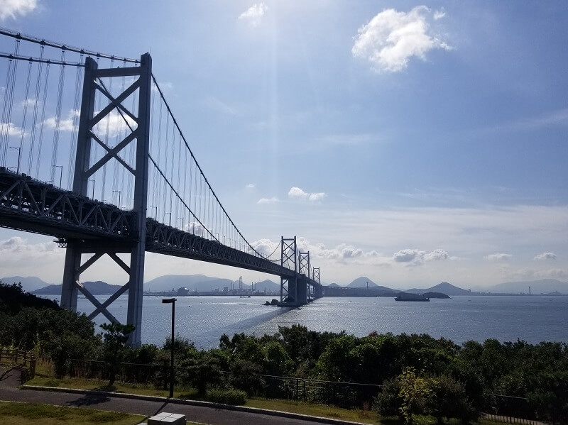 うどん県と淡路島 3泊4日のキャンプ旅行記（瀬戸大橋）