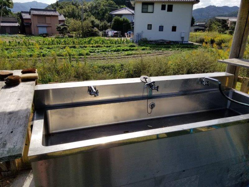 大池オートキャンプ場 炊事場