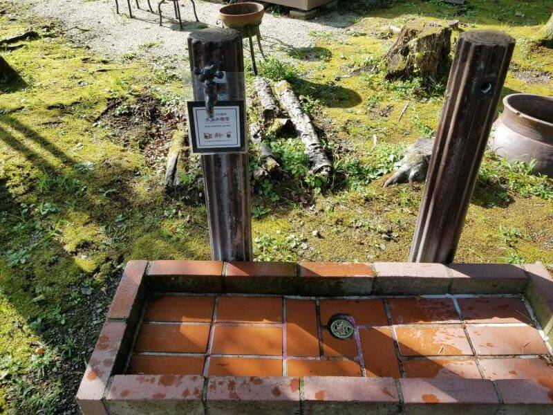 久住高原スパージュキャンプ場 水汲み場