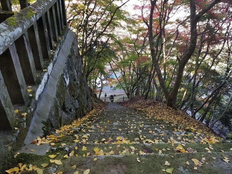 中津市耶馬溪町 御霊もみじ（御霊神社）