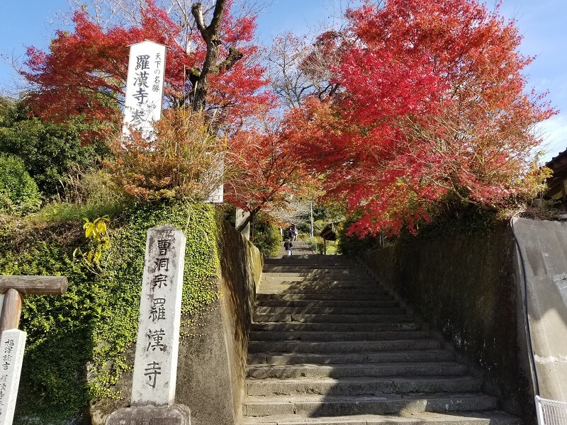 中津市本耶馬渓町 羅漢寺