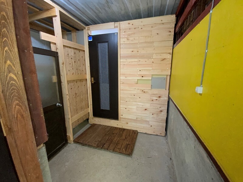 西海橋オートキャンプ場のシャワールーム