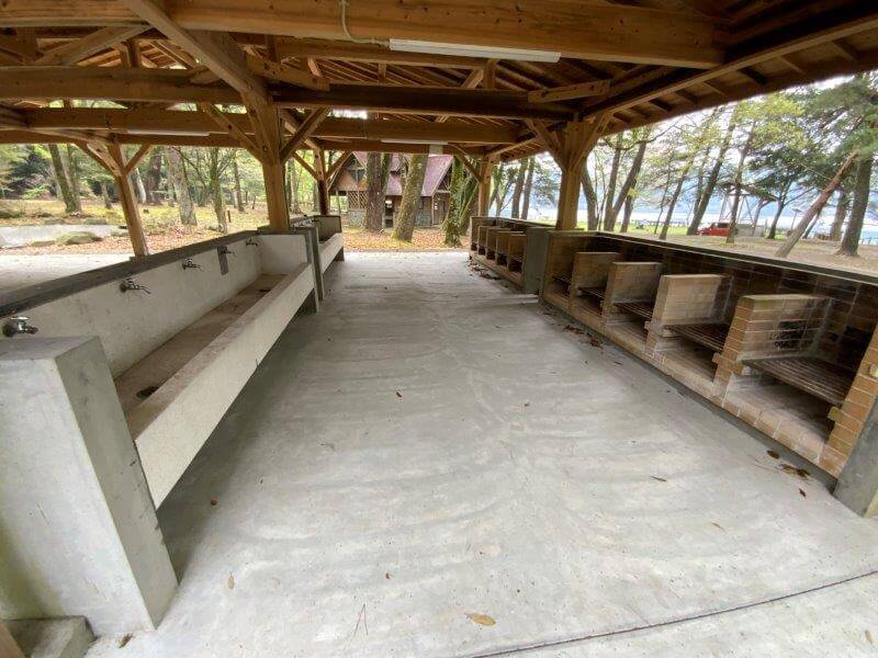 【御池キャンプ村】東側の炊事棟