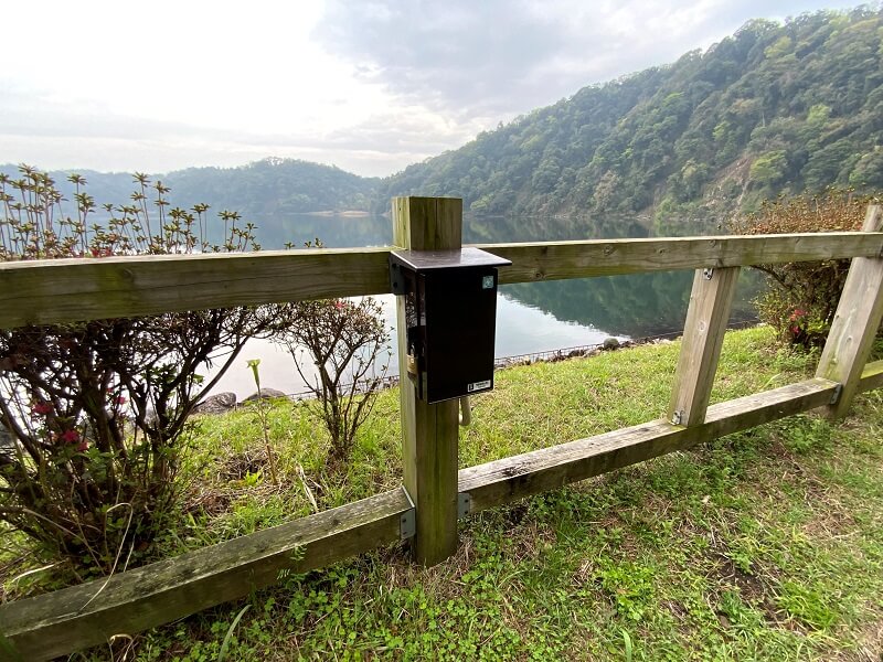 【御池キャンプ村】一部サイトに電源設備あり