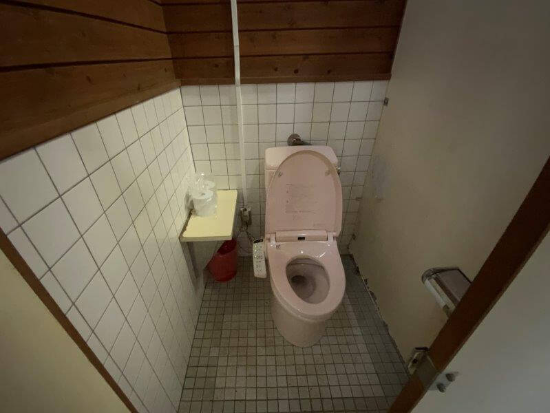 【御池キャンプ村】西側にあるトイレの個室
